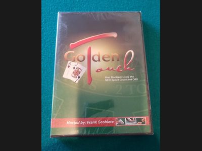 The Golden Touch Blackjack Revolution by Frank Scoblete - Speed Count blackjack strategy book cover
