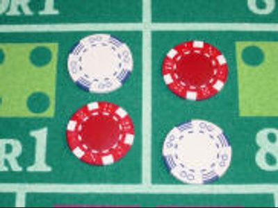 Pro Series 11.5 gram casino chips single roll of 50 - dice or poker suits border design